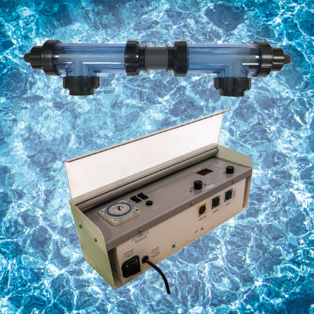 Ioniser and oxidiser for swimming pools