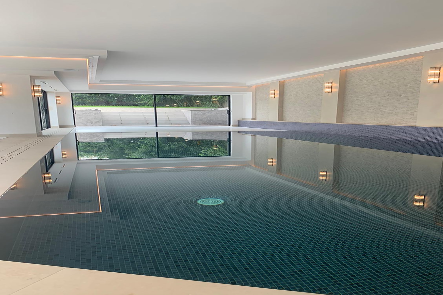 Residential indoor swimming pool