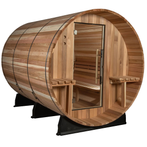 Huntington barrel sauna photo