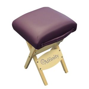Folding stool - purple photo