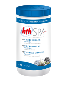 hth Spa Stabilised Chlorine Granules 1.2kg (6 per pack) photo