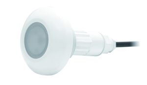 White mini LED light - white face plate photo