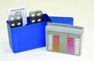 Bromine/pH/TA test kit - blue box (case of 12) photo