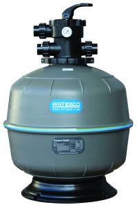 500mm/20” Exotuf Filter c/w top mount multiport valve, pressure gauge and media photo