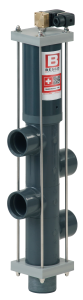 BES075/250 | Backwash valve with 75mm solvent connections @ 250mm centres